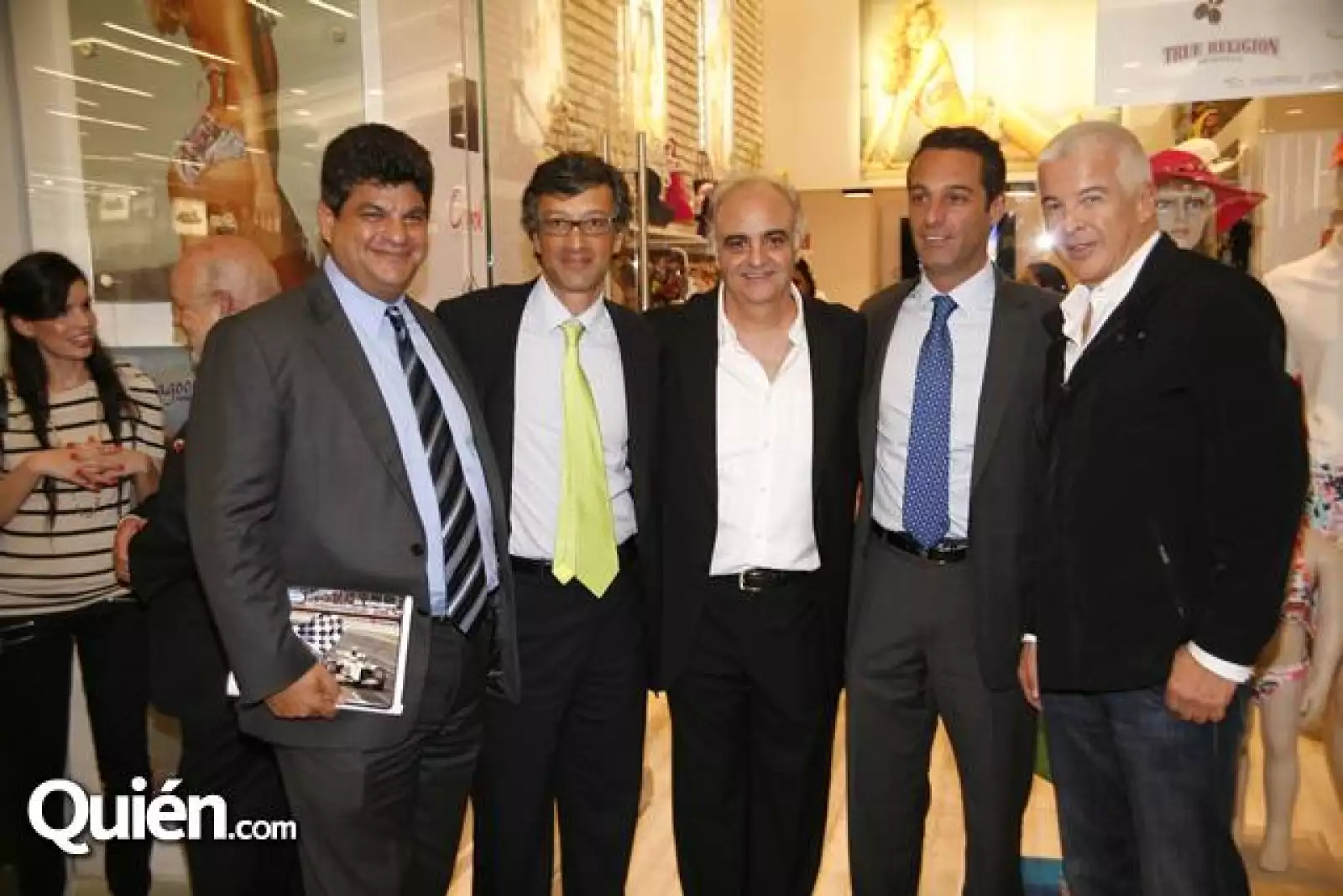 Isidoro Ambe,Alfonso Salem,José Daniel,Carlos Slim,Pancho Alvarez