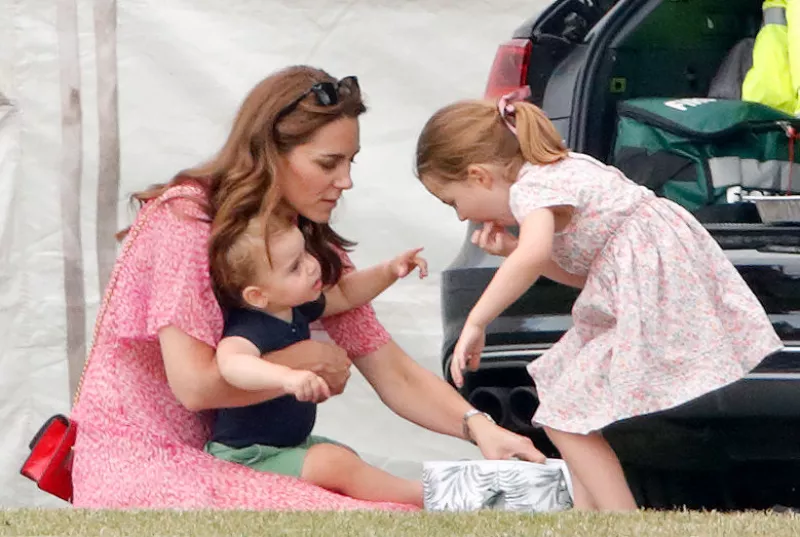 Kate Middleton y la princesa Charlotte