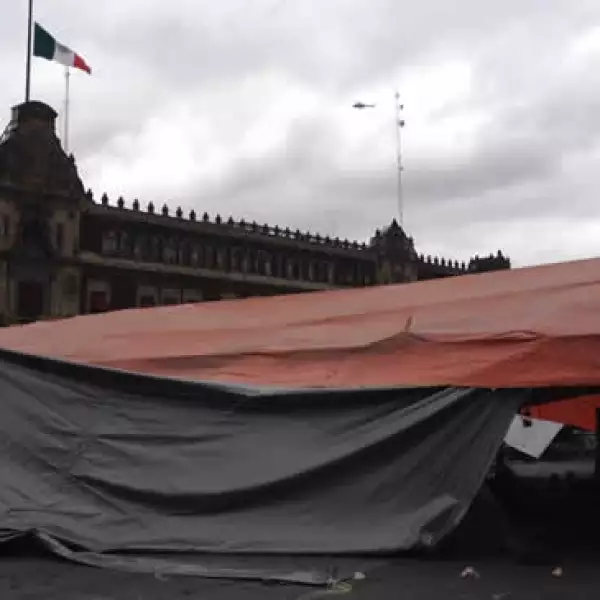retiro campamento Zócalo 4
