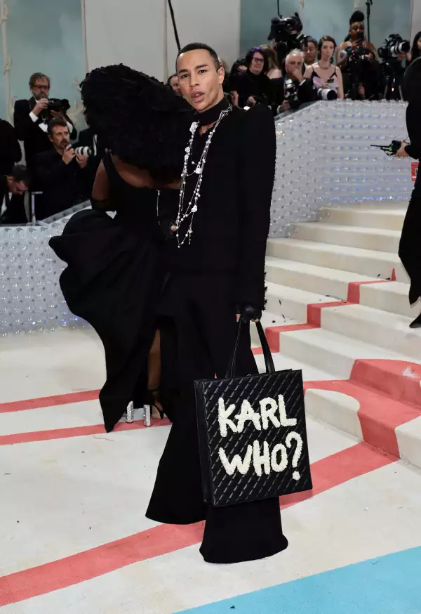 olivier rousteing karl who met gala
