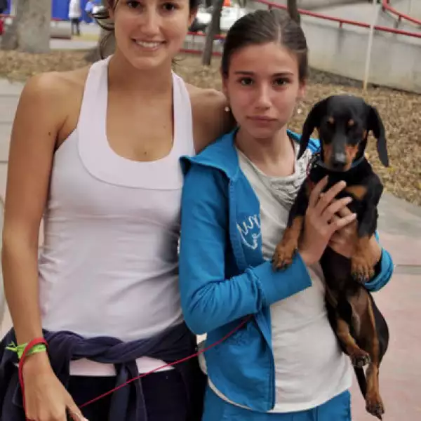 Paulina Villarreal,Regina Villarreal y Pepper