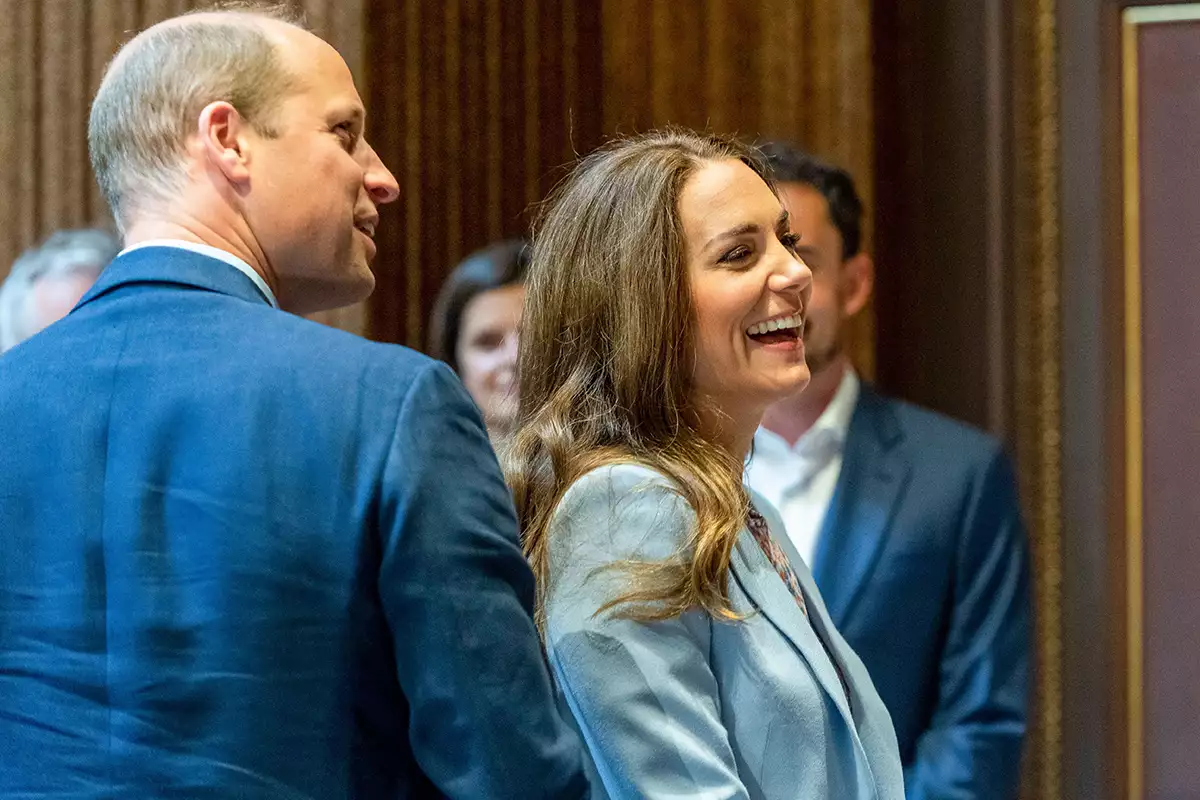 Prince William and Catherine Duchess of Cambridge visit Cambridge, UK - 23 Jun 2022