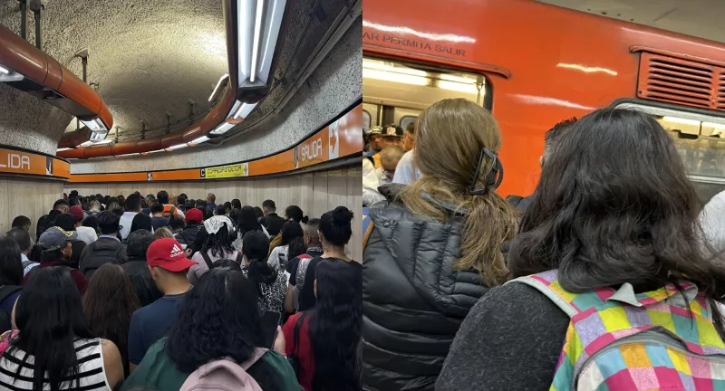 Línea 7 del Metro, con retrasos de hasta 20 minutos 