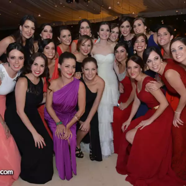 Sarai Padilla y sus amigas