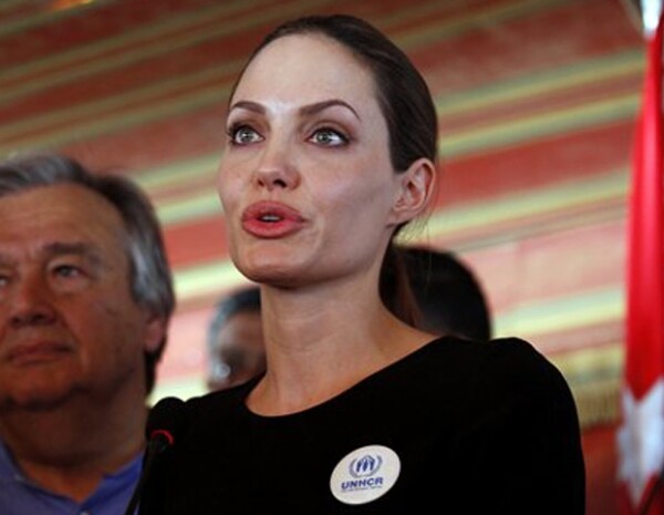Angelina siempre ha mostrado su apoyo a las personas más desprotegidas.