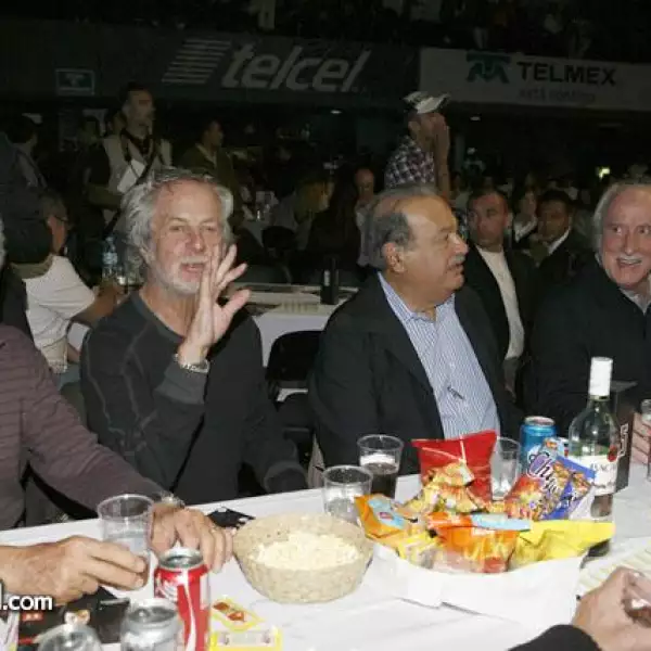 Martín Jiménez,Hugo Stiglitz,Carlos Slim,Nacho Cobo