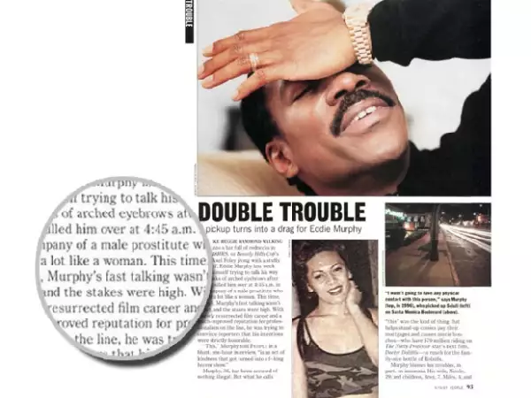Eddie Murphy siempre negó que estuviera haciendo algo inmoral.