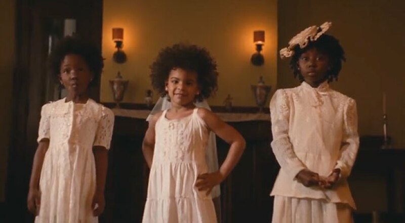 Blue Ivy hace su debut en el video de su mamá.