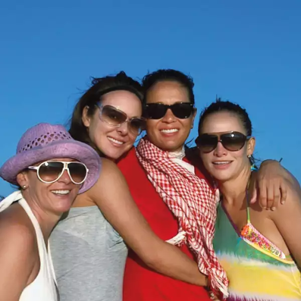 Kate ha encontrado en sus amigas un gran apoyo.