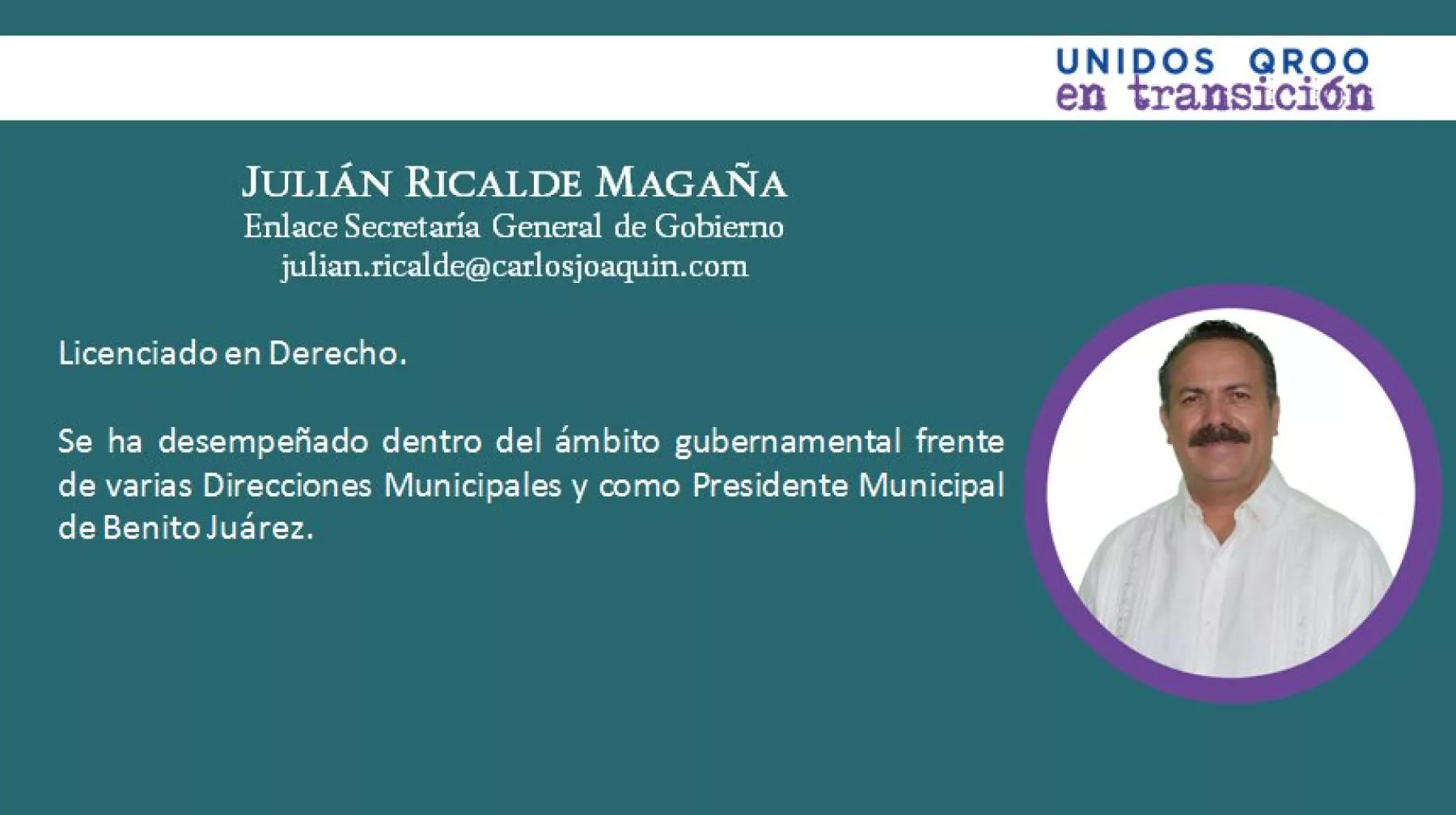 Julián Ricalde Magaña