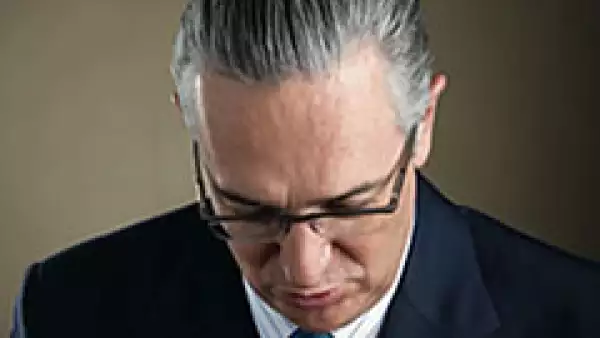 Ricardo Salinas Pliego, presidente de Grupo Salinas, captado en su oficina el pasado  de febrero. (Foto: Duilio Rodríguez)