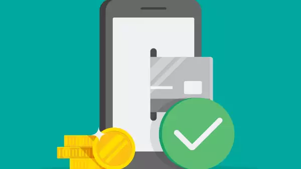 Mobile Payment Vector Illustration and Flat Design.