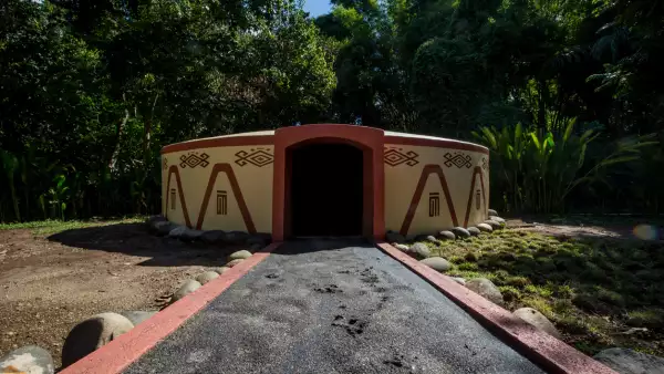 Temazcal- traditional steam sauna bath of Mesoamerican cultures.