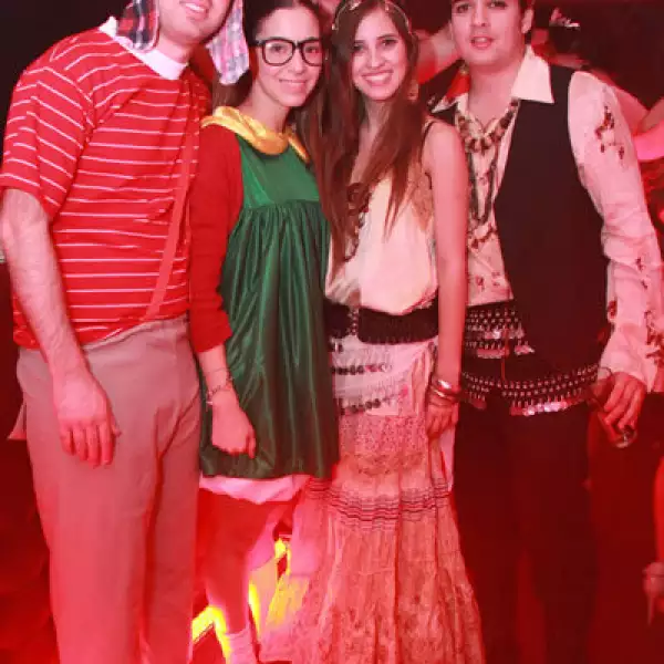 Alberto Garza,Karina Garza,Michell Palau y Elio Corona