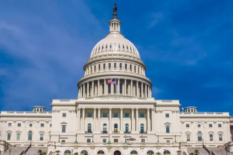 Washington, the white house. The symbol of America.