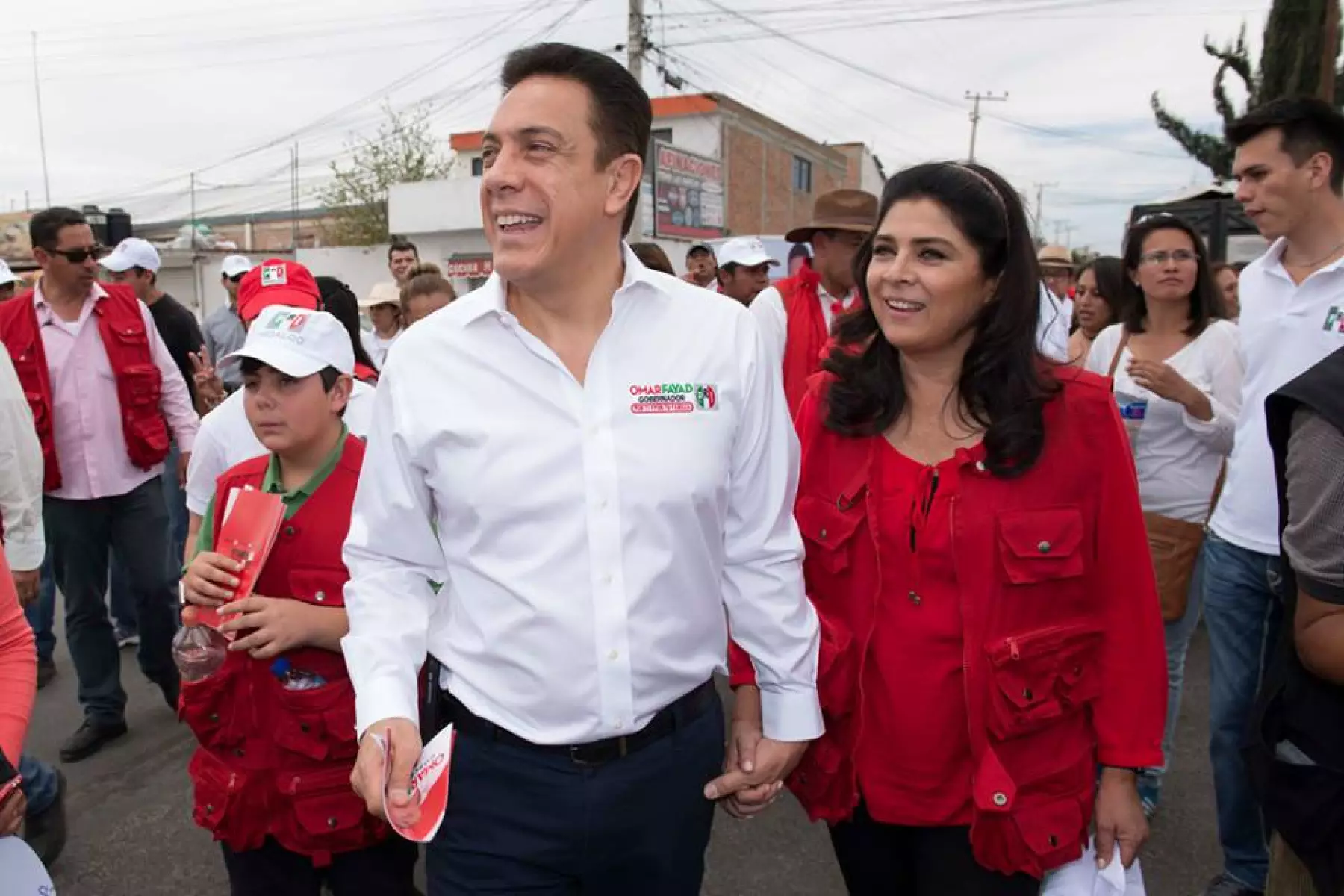 La actriz suele acompañar al candidato a eventos masivos, siempre que no sean en zonas de difícil acceso.