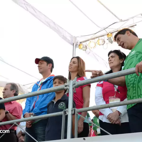 Jan, Johanna Slim y Arturo Elías Ayub