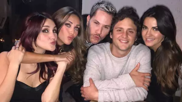 En febrero del año pasado, Christopher, Anahí, Cristian, Dulce María y Maite se reunieron en una íntima cena.