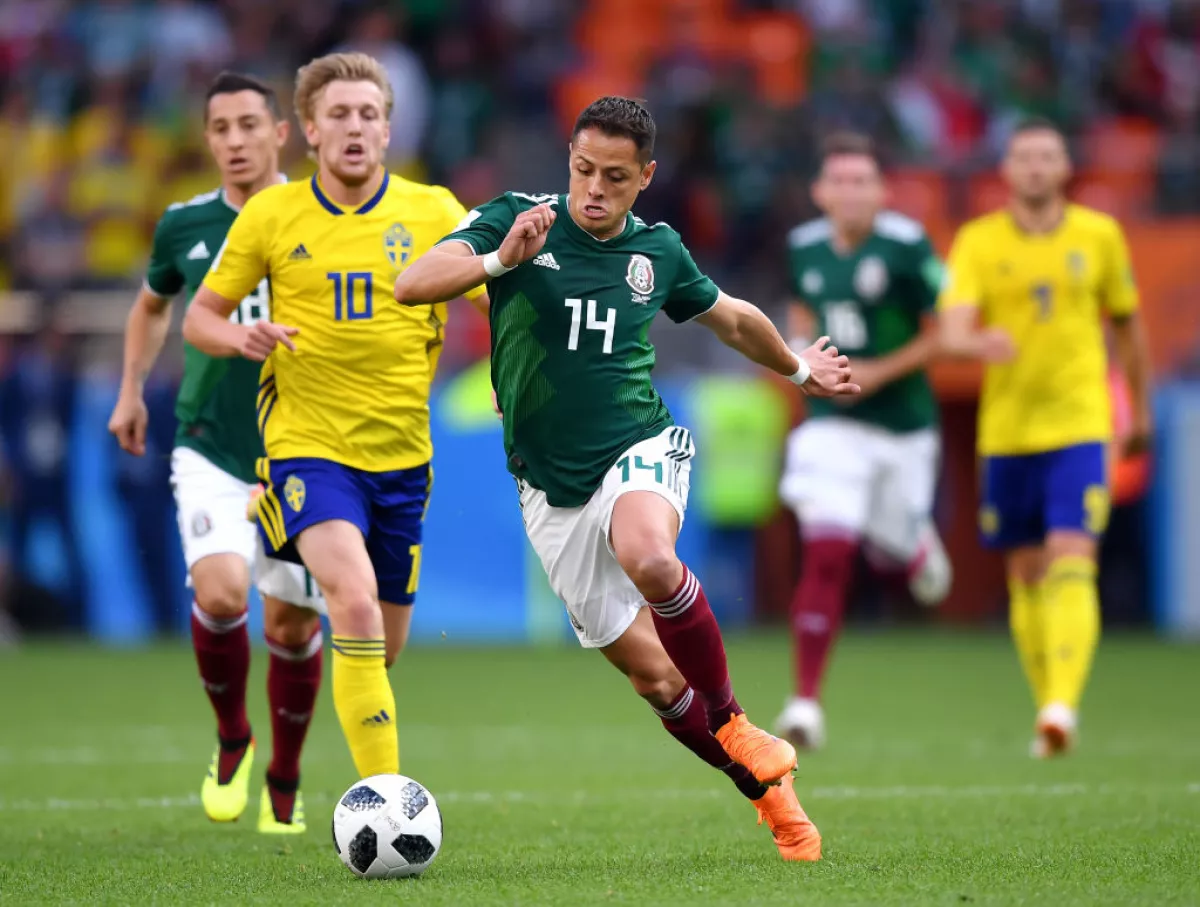 Chicharito mano Suecia