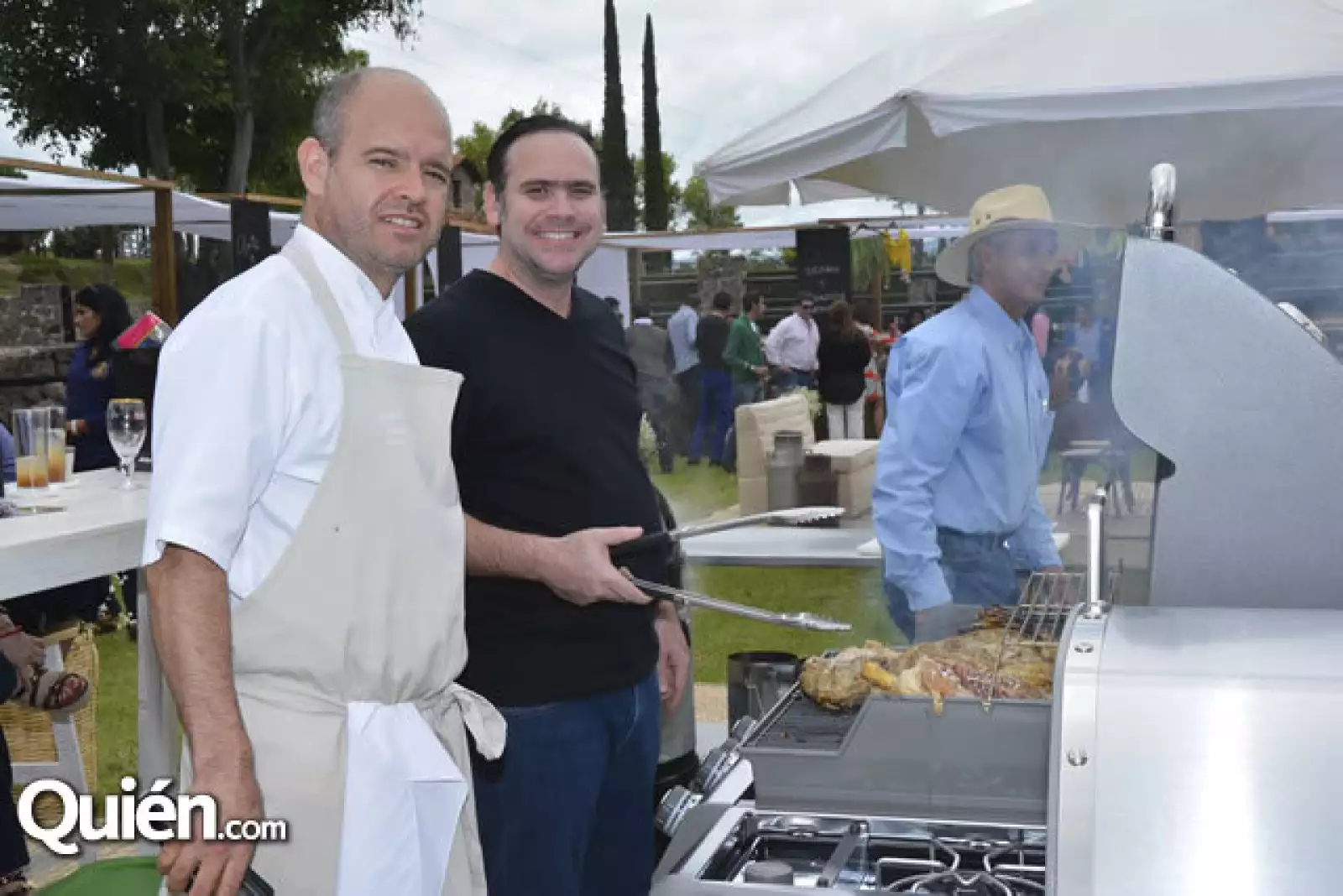 Chefs Roberto Solís y Alfredo Villanueva