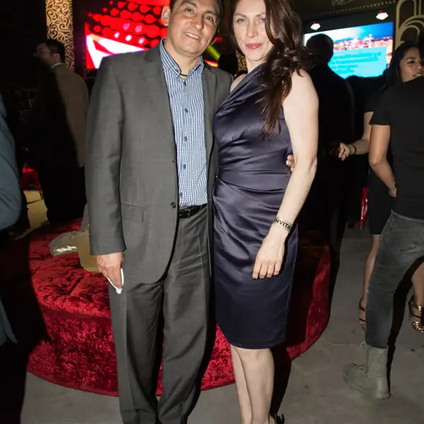 Eduardo Solís y Eunice López Loza
