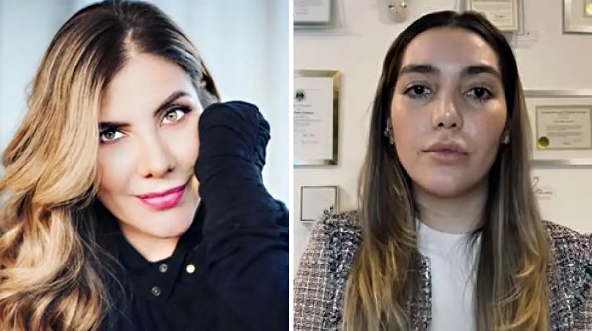 Ximena Moctezuma y Frida Sofía.