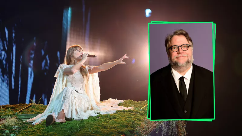 La admiración entre Guillermo del Toro y Taylor Swift es mutua.