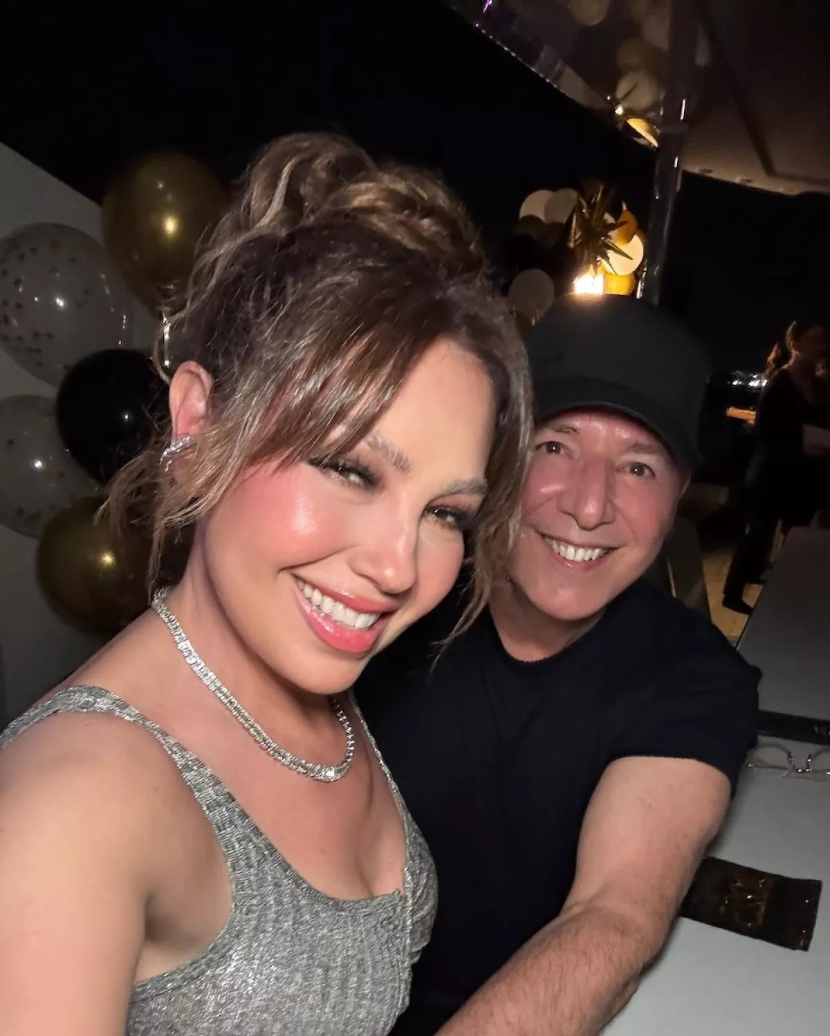 Thalia celebra la llegada del Año Nuevo 2025
