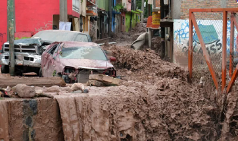 Las precipitaciones afectan a varios municipios de Gerrero (Foto: Notimex)