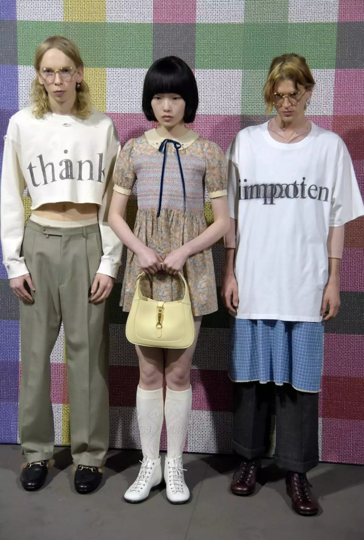 Gucci show, Backstage, Autumn Winter 2020, Milan Fashion Week Men's, Italy - 14 Jan 2020