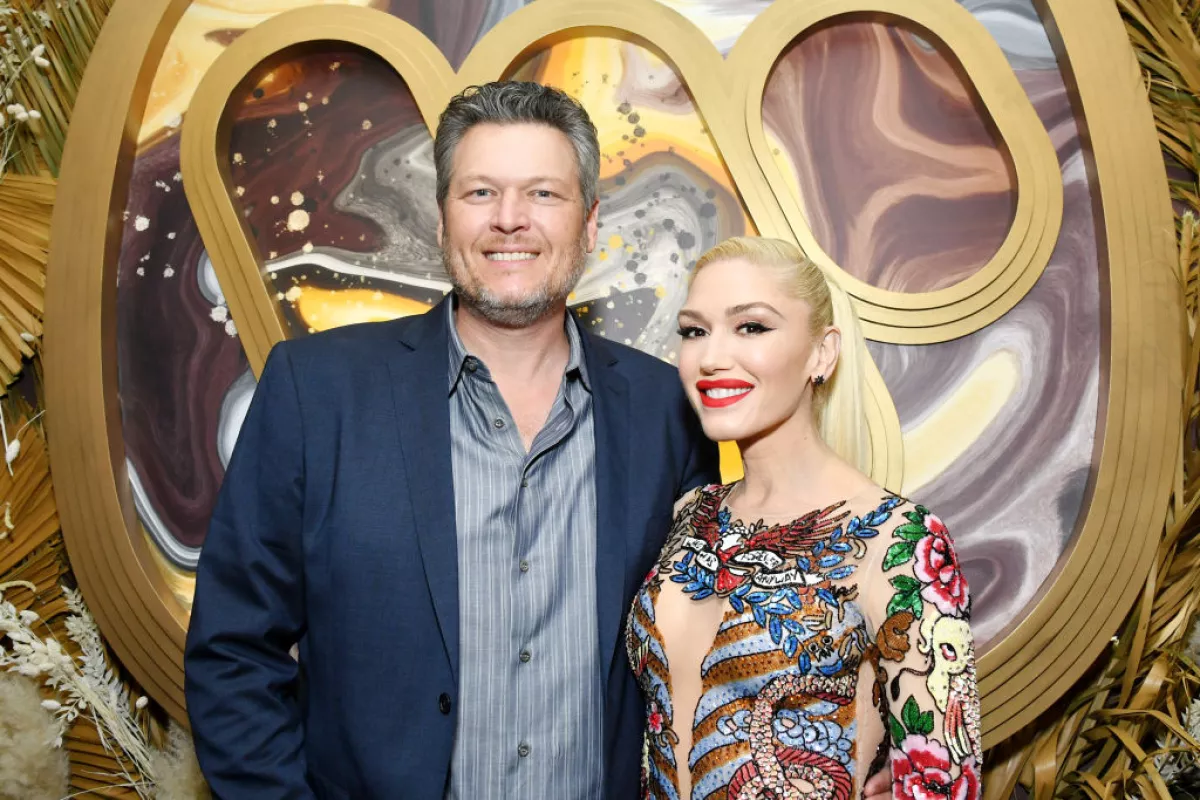 Blake Shelton y Gwen Stefani