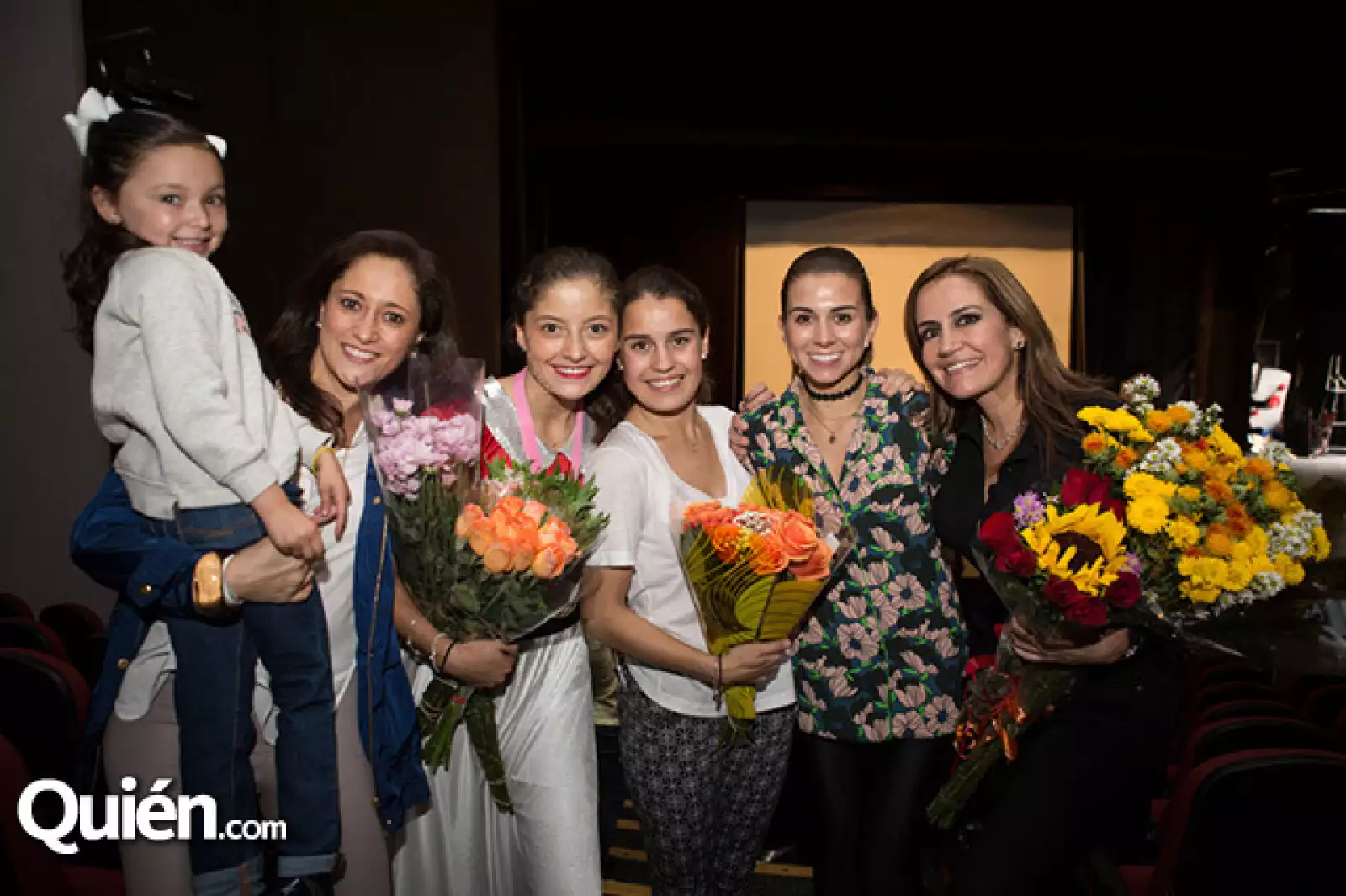 Sofía Legorreta, Tiki Legorreta, Miren Escobar, Ana Hernández Belaunzaran, Sofía Hanhausen y Trini Belaunzara