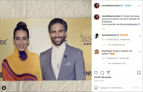 Esmeralda Pimentel y Osvaldo Benavides