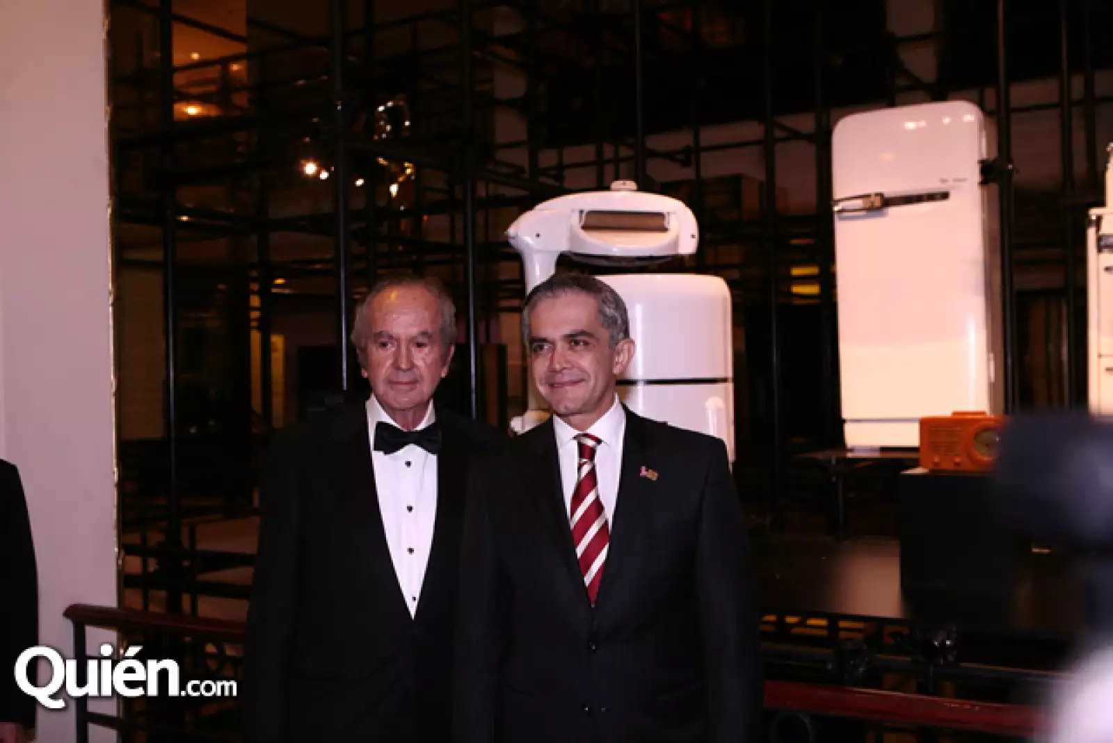 Alberto Baillères y Miguel Ángel Mancera