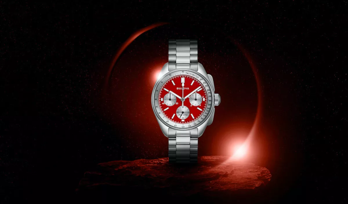 Imagen de reloj Bulova Lunar Pilot Blood Moon