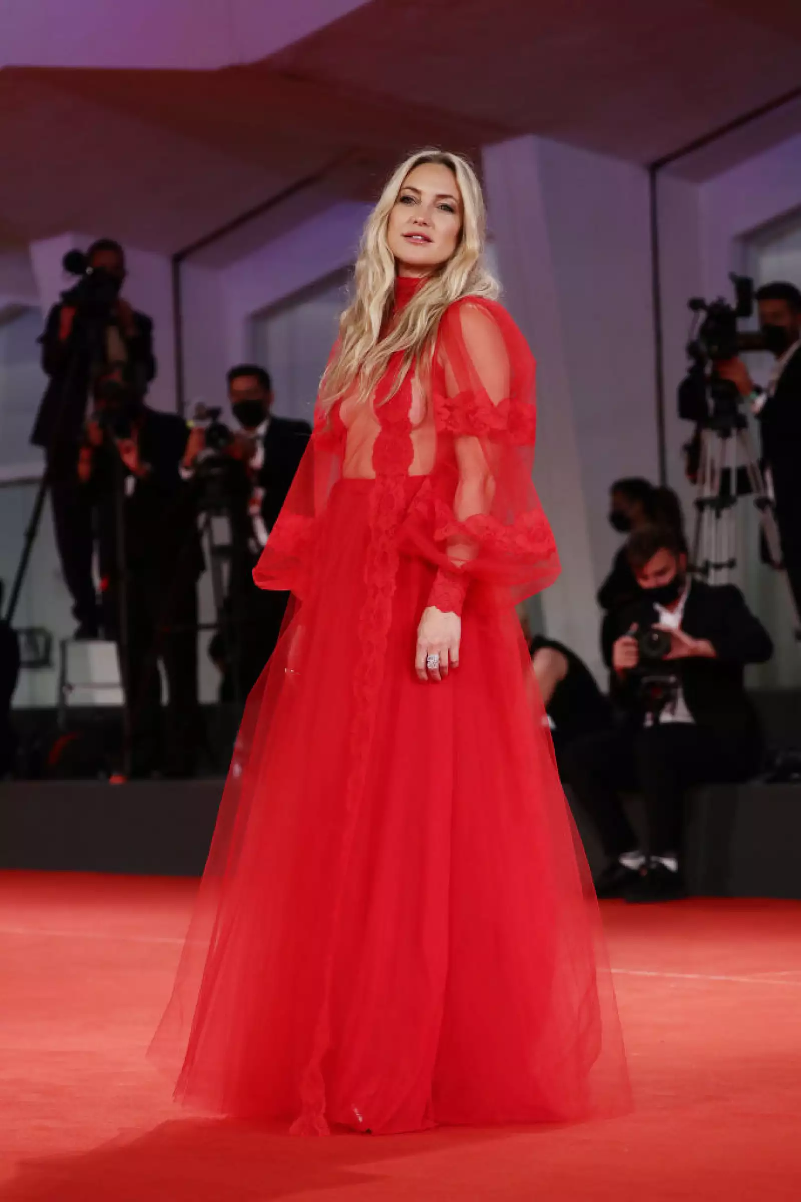 "Mona Lisa And The Blood Moon" Red Carpet - The 78th Venice International Film Festival
