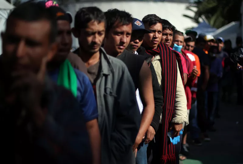 Inmigrantes hacia Estados Unidos