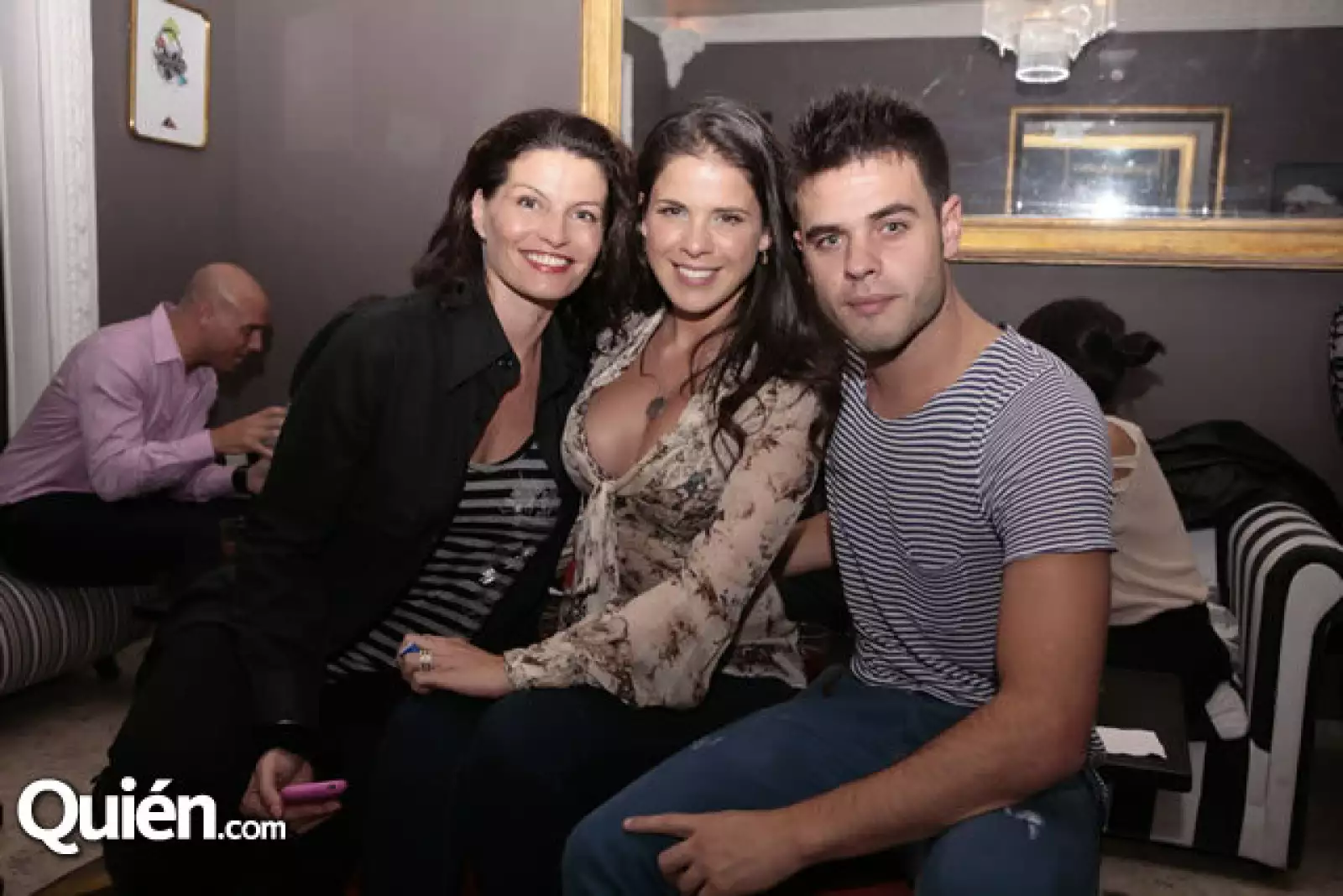 Dafne Montiel, Priscilla Barrantes y Carlos Marner