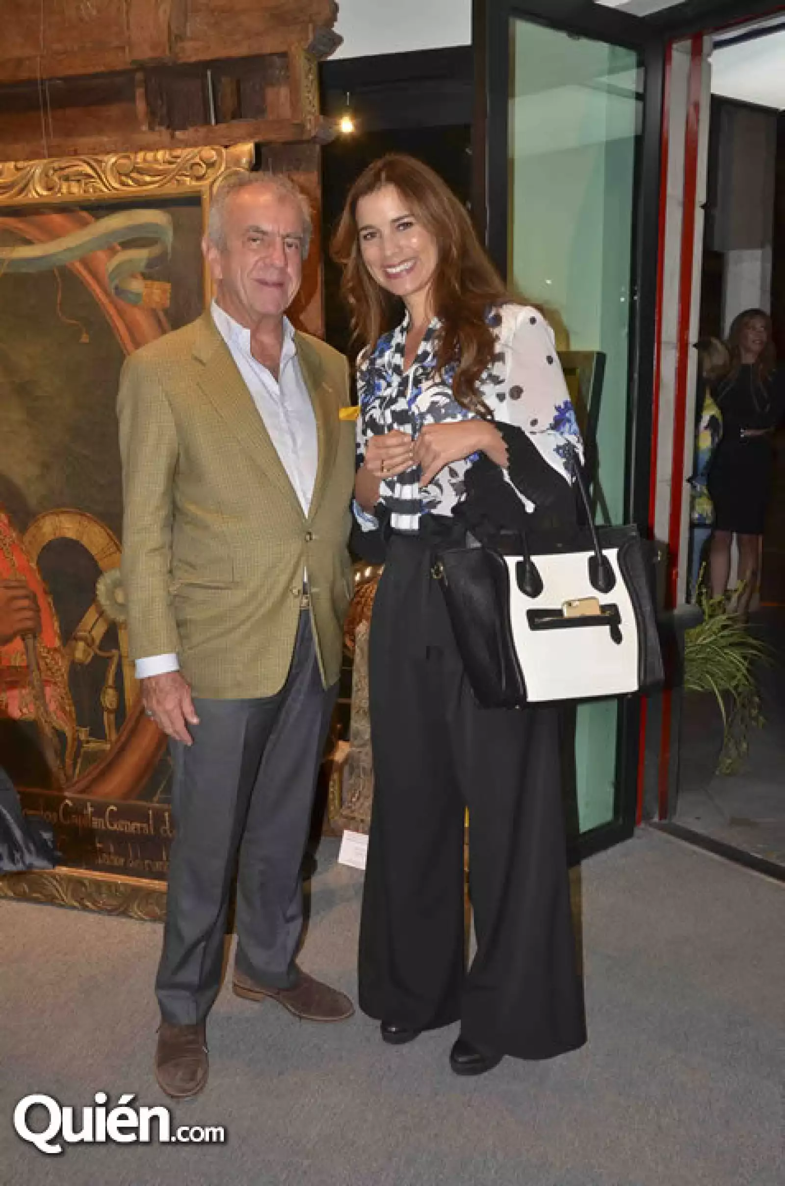 Rodrigo Rivero Lake e Ingrid Yribarren