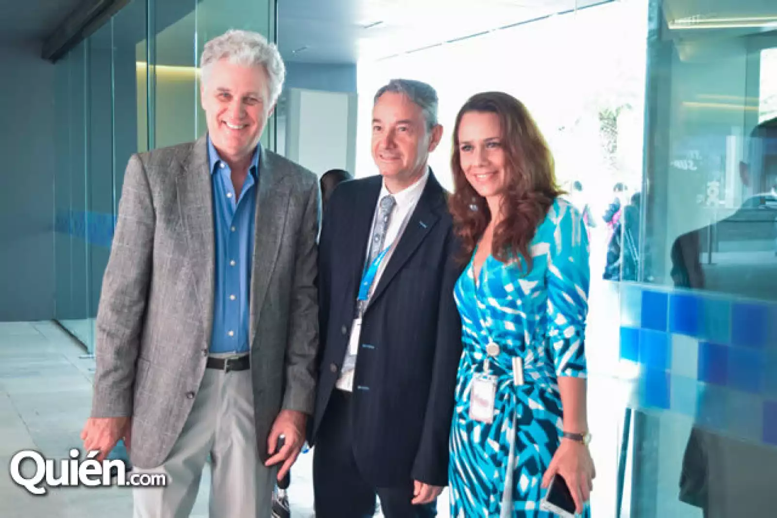 Tomás Hartman, Christian Moire y Marcía Larios