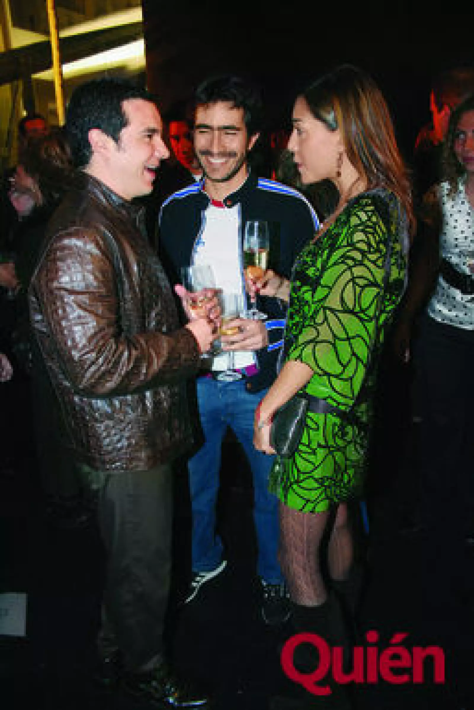 Alonso Taladrid, Justino López, Alejandra García