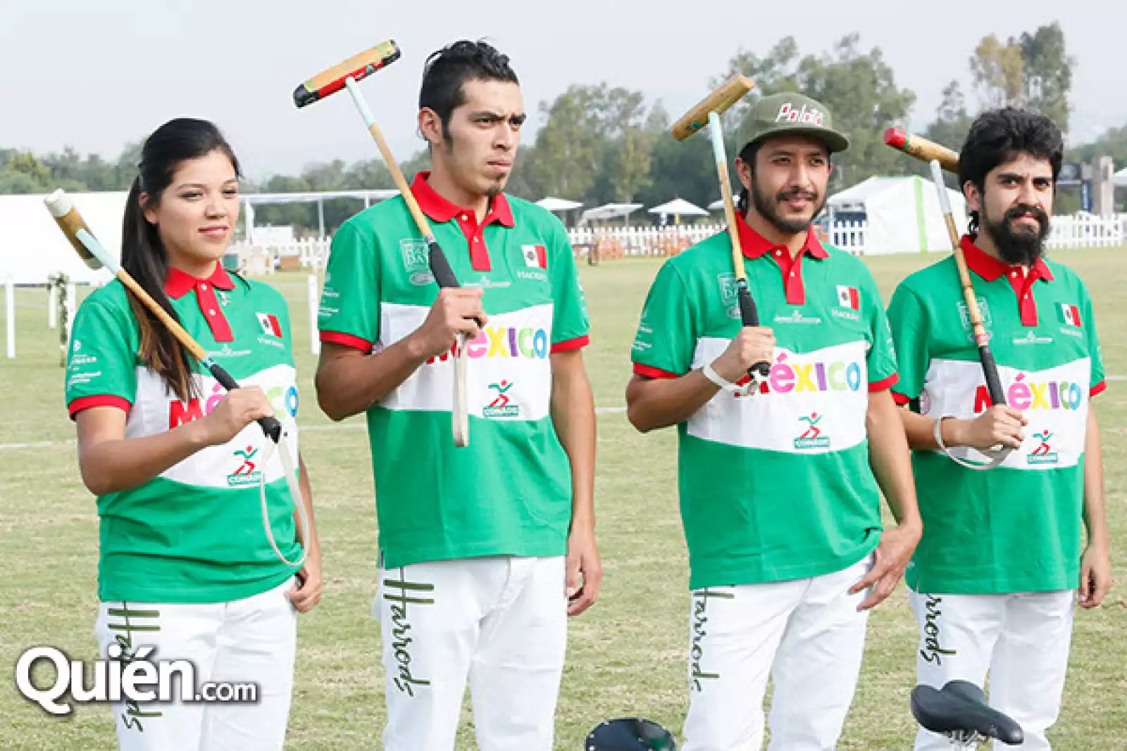 Equipo Mexicano de polo en bicicleta