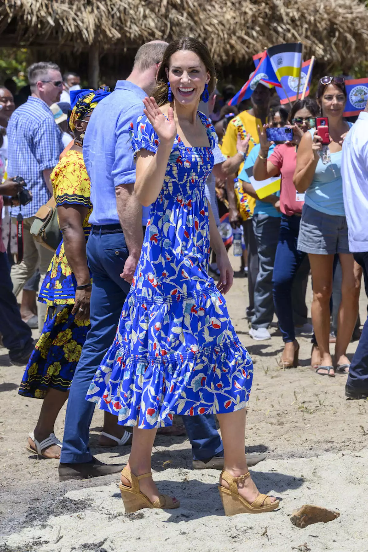 Catherine Duchess of Cambridge and Prince William Royal visit to the Caribbean - 20 Mar 2022
