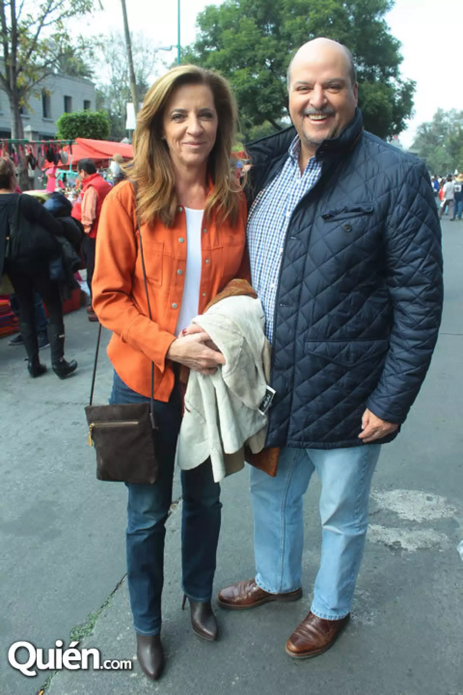 Mónica Domínguez y Gerardo Flores