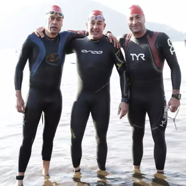 Ricardo Prober, Carlos Salinas y José Arreguin