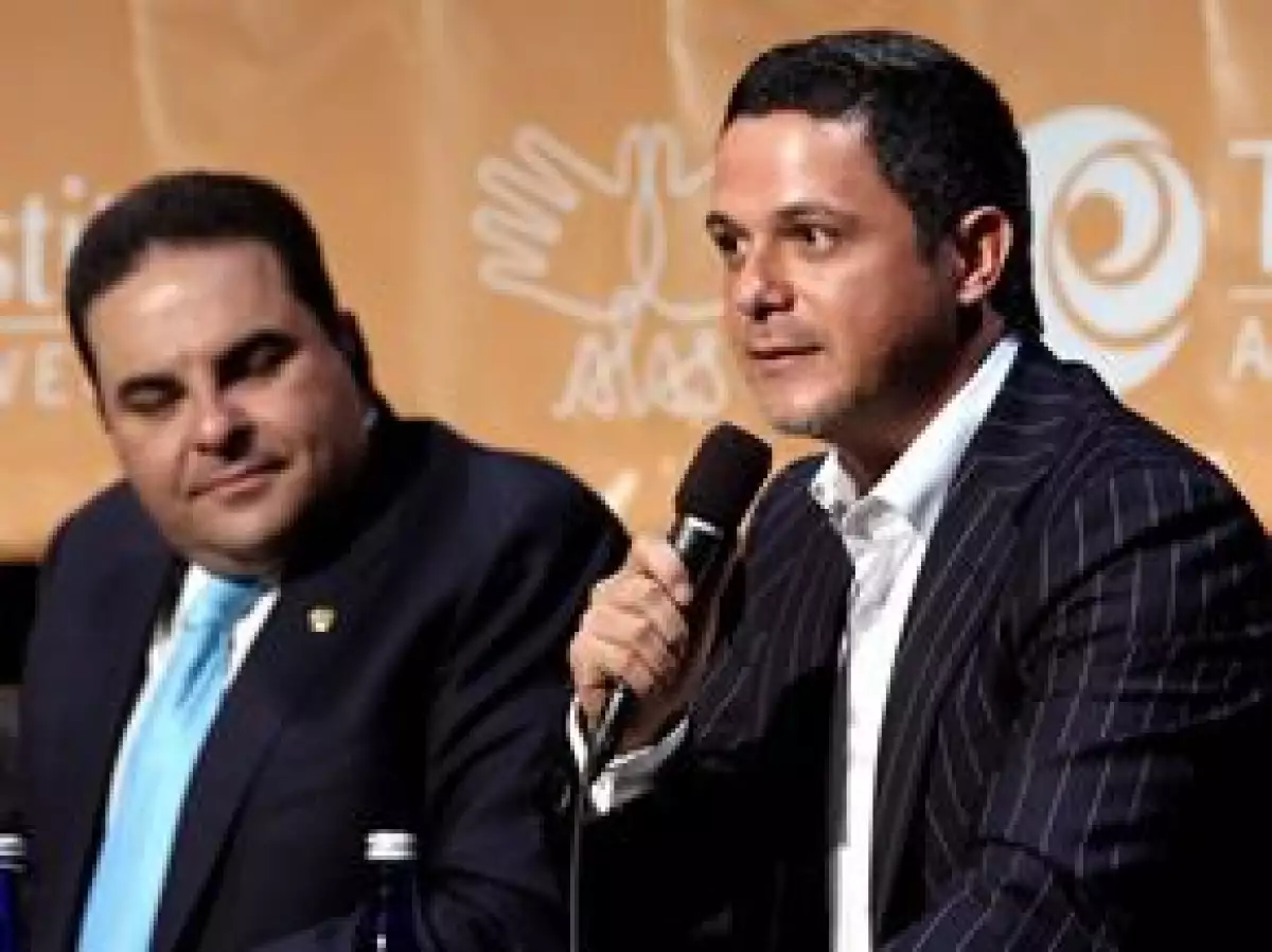 Los cantantes platicaron con el dirigente de México, así como de Argentina, El Salvador, Panamá y Paraguay para lograr un acuerdo regional a favor de la niñez.