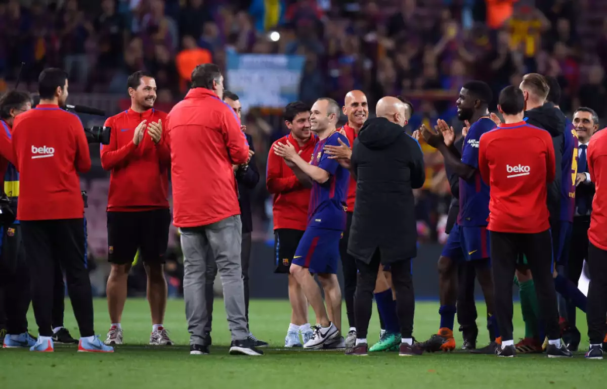 Iniesta último clásico