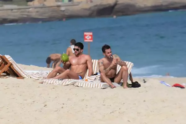 Marc Jacobs siempre ha sido cariñoso con sus parejas en público.