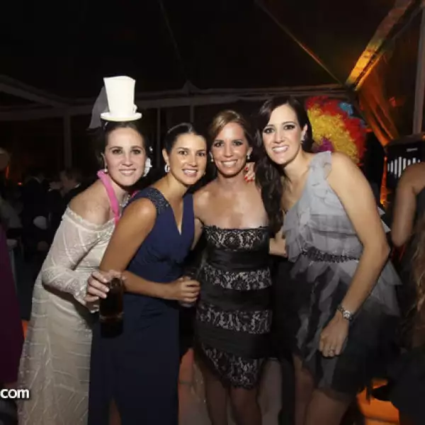 Elisa Michel, Paulina Hernández, Lourdes Topete y Paulina Arregui