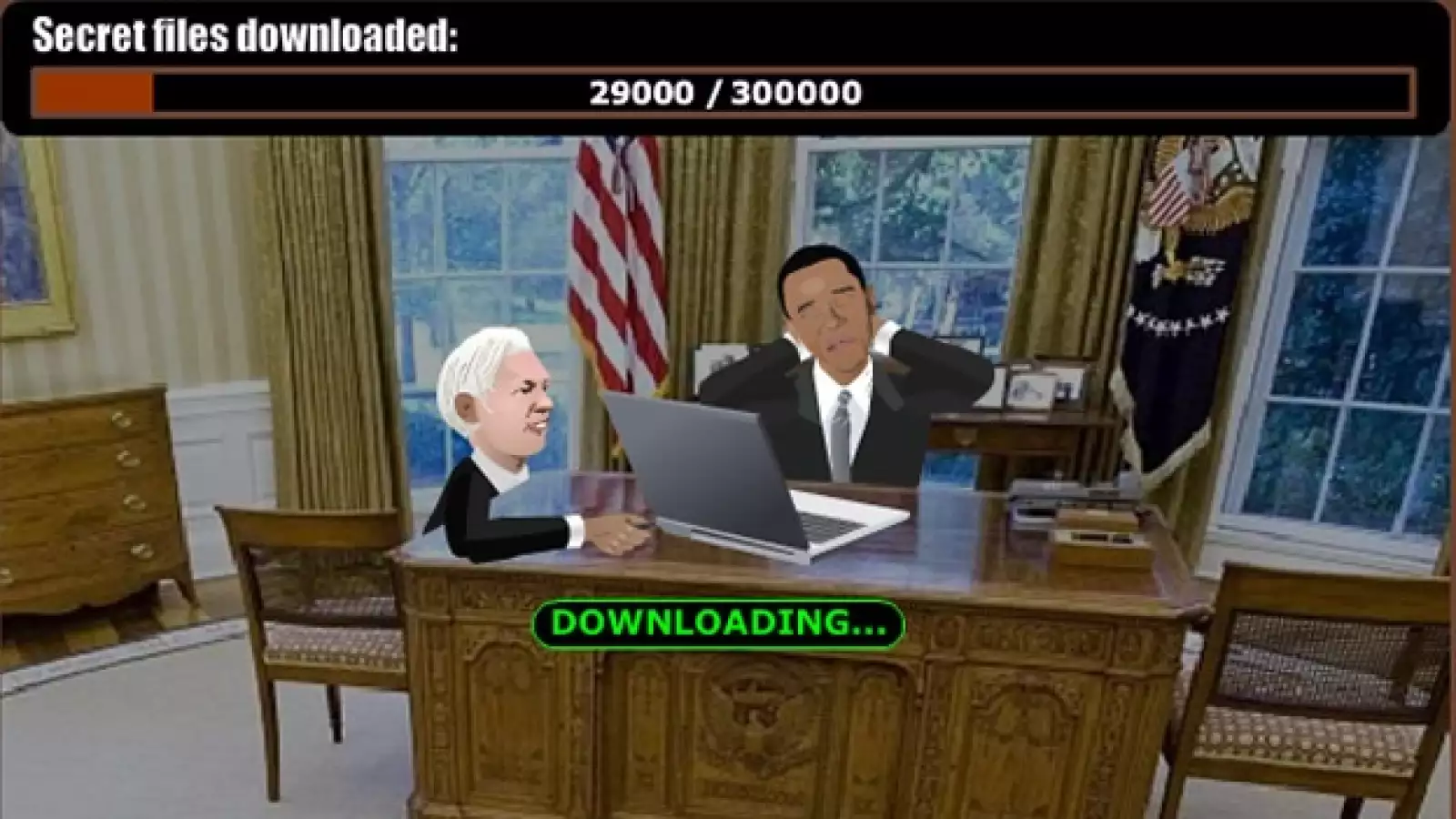 videojuego wikileaks